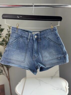 Rebel denim shorts